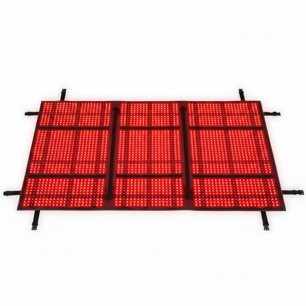 Red Light Therapy Mat Device for Full Body, near Infrared Light Therapy Blanket with Timer,Infrared Light Therapy for Body Shoulder Waist Back Knee Pain Relief