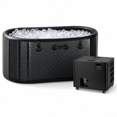 Inflatable Cold Plunge Tub with 1HP Chiller