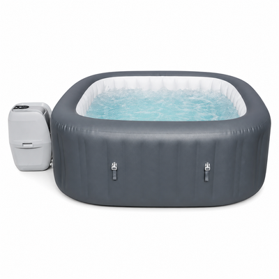 6-Person Portable Inflatable Hot Tub with 140 Air Jets